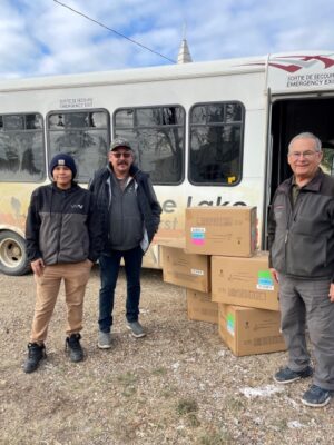 20 Cartons of Coats for Canoe Lake First Nation