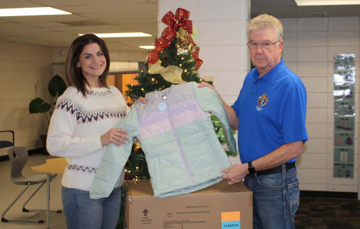 Council 10587 (St. Augustine) Coats for Kids Presentation in Saskatoon