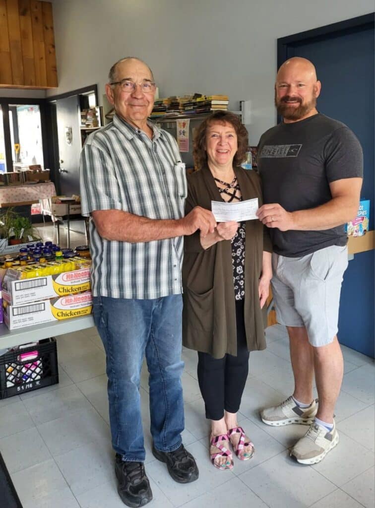 Donation to Foam Lake Food Bank