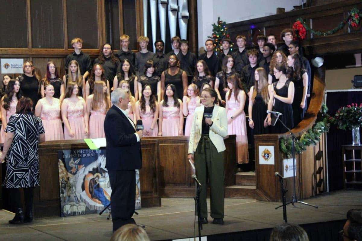 The Regina Chapter's annual Carol Festival was very successful this year 2 Knights of Columbus Carol Festival 2025