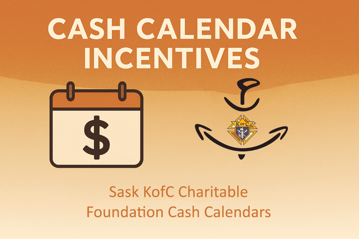 Cash Calendars 2026 Incentive for Councils
