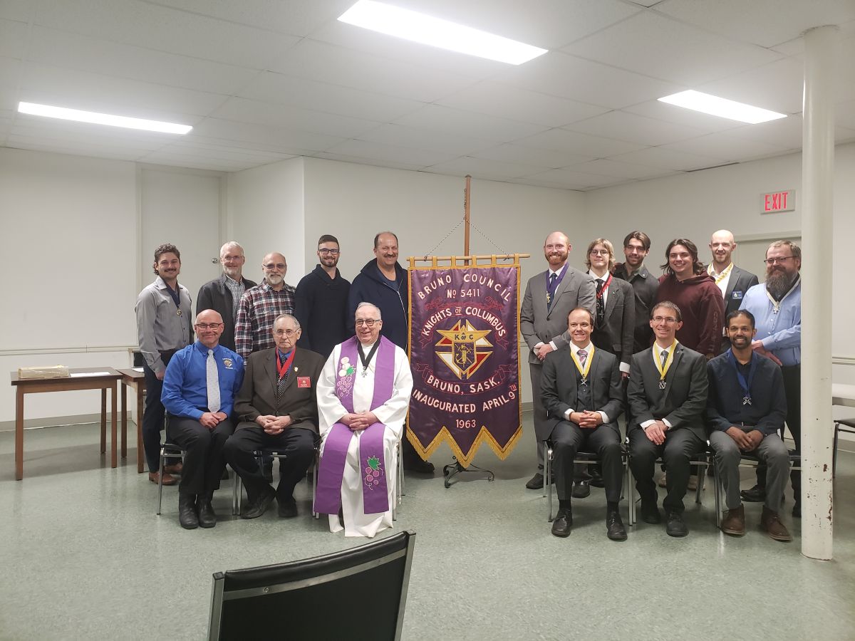 Bursary awarded at St. Thérèse Institute of Faith & Mission 2 Bruno Council # 5411