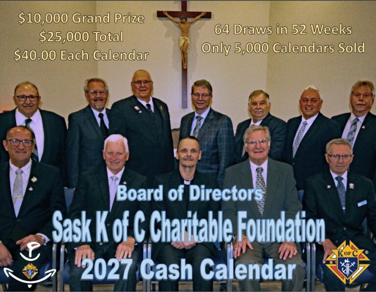 Cash Calendar Cover 2027