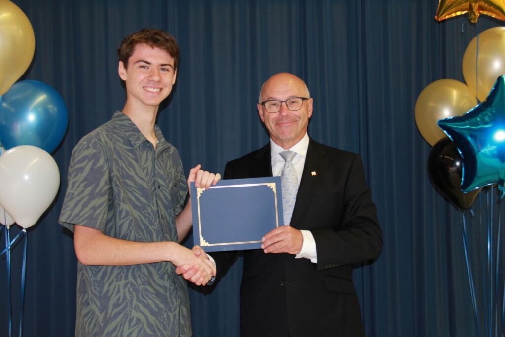 Bursaries Awarded at St. Peter’s College in Muenster 2 Brogan Lueke