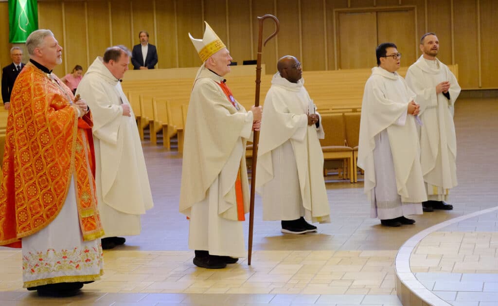 With Gratitude 3 Bishop Mark and other priests